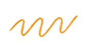 Orange squiggle